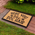 Πατάκι Εισόδου Hauz Natural Coir Printed Hope You Like